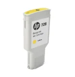 HP 728 Jaune - Cartouche d'encre HP d'origine (F9K15A) – Image 2