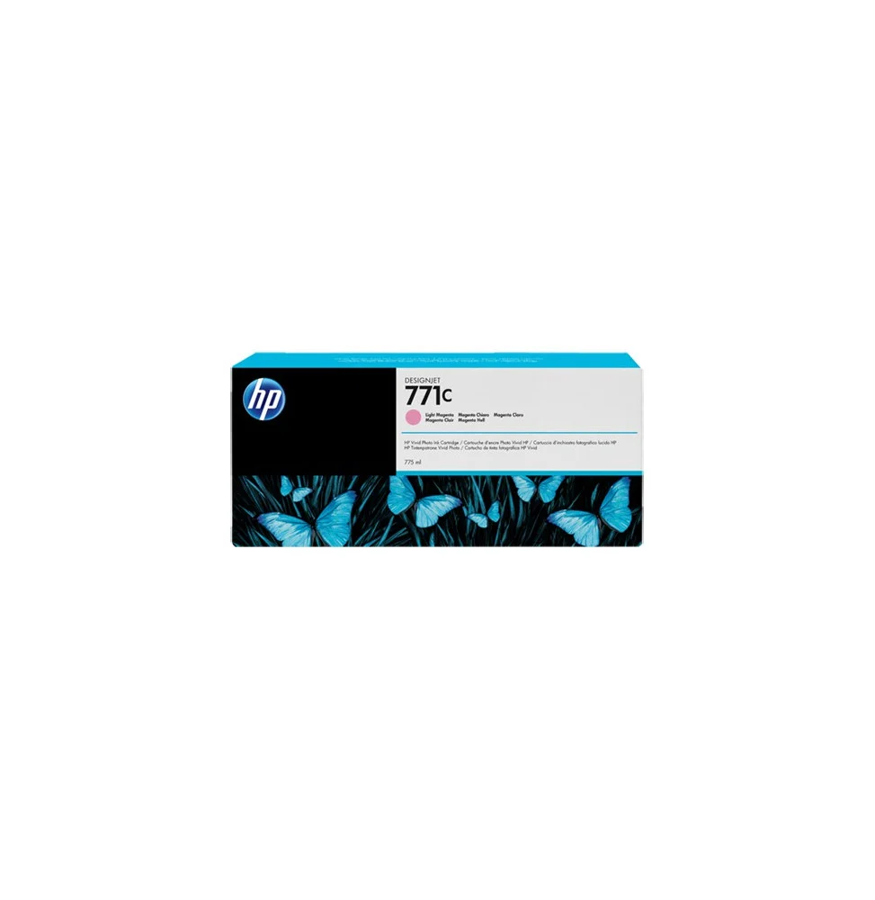 cartouche-d-encre-magenta-clair-hp-771c-designjet-775-ml-b6y11a.webp HP 771C Magenta Clair - Cartouche d'encre HP d'origine (B6Y11A) – Image 1