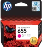 HP 655 Magenta - Cartouche d'encre HP d'origine (CZ111AE)