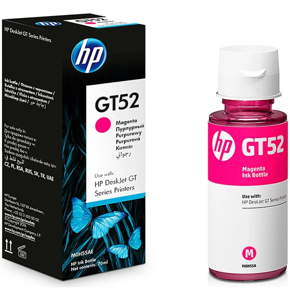 cartouche-dencre-magenta-hp-gt52-authentique-m0h55ae.webp HP GT52 Magenta - Bouteille d'encre HP d'origine (M0H55AE) – Image 1