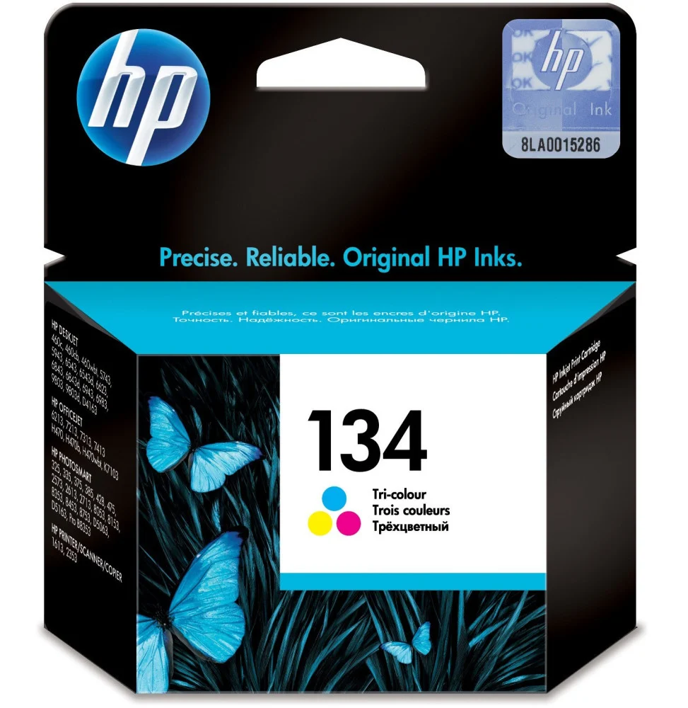 cartouche-dimpression-jet-dencre-en-trichromie-hp-134-c9363he.webp HP 134 Tri-color Original Ink Cartridge (Original) – Image 1
