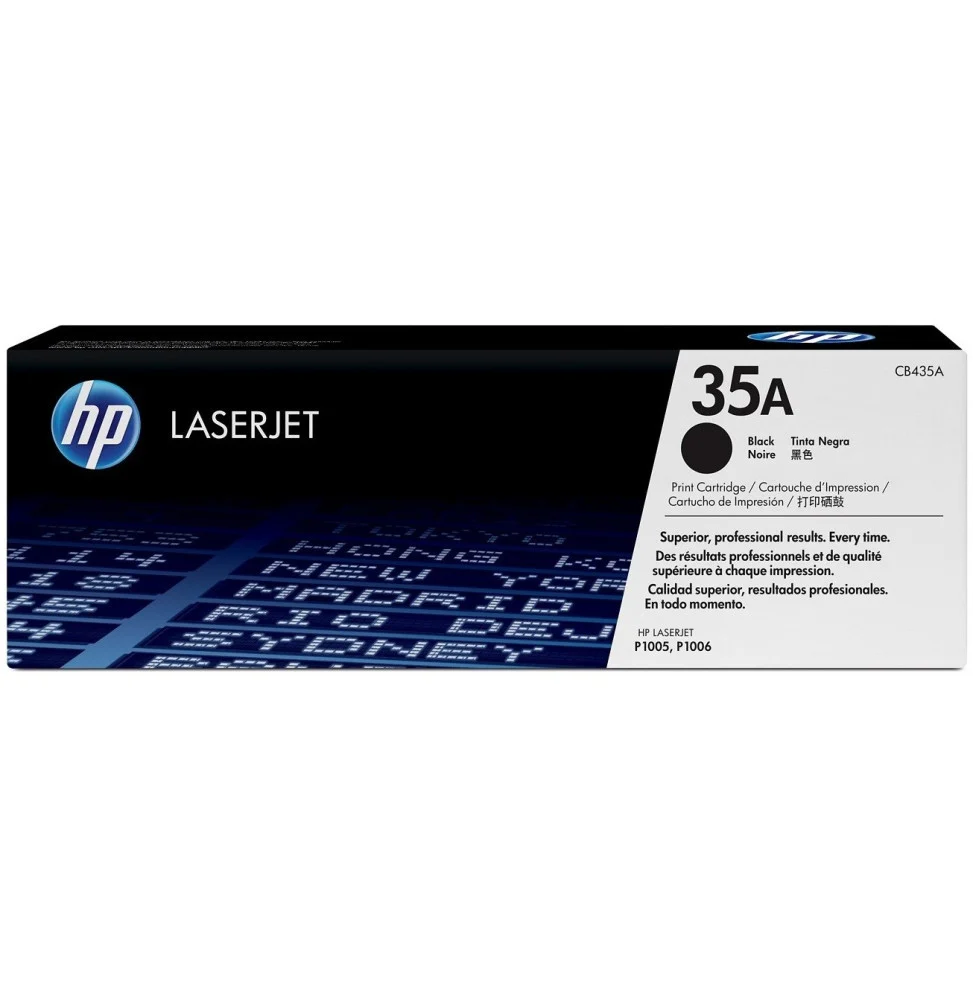 cartouche-dimpression-noire-hp-laserjet-35a-cb435a.webp HP 35A Noir (CB435A) - Toner HP LaserJet d'origine – Image 1