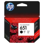 HP 651 Noir - Cartouche d'encre HP d'origine (C2P10AE)