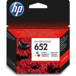 HP 652 Tri-color Original Ink Advantage Cartridge (Original)
