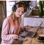 Casque Bluetooth Energy Sistem Silent ANC Noir (8432426458394) – Image 5