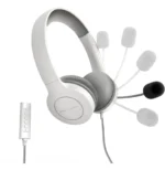 Casque Energy Sistem Office 3 Blanc - Jack 3,5 mm / USB (8432426452156) – Image 6