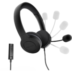 Casque Energy Sistem Office 3 Noir - Jack 3,5 mm / USB (8432426452033)
