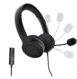 Casque Energy Sistem Office 3 Noir - Jack 3,5 mm / USB (8432426452033)