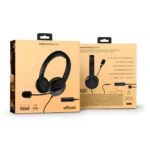 Casque Energy Sistem Office 3 Noir - Jack 3,5 mm / USB (8432426452033) – Image 6