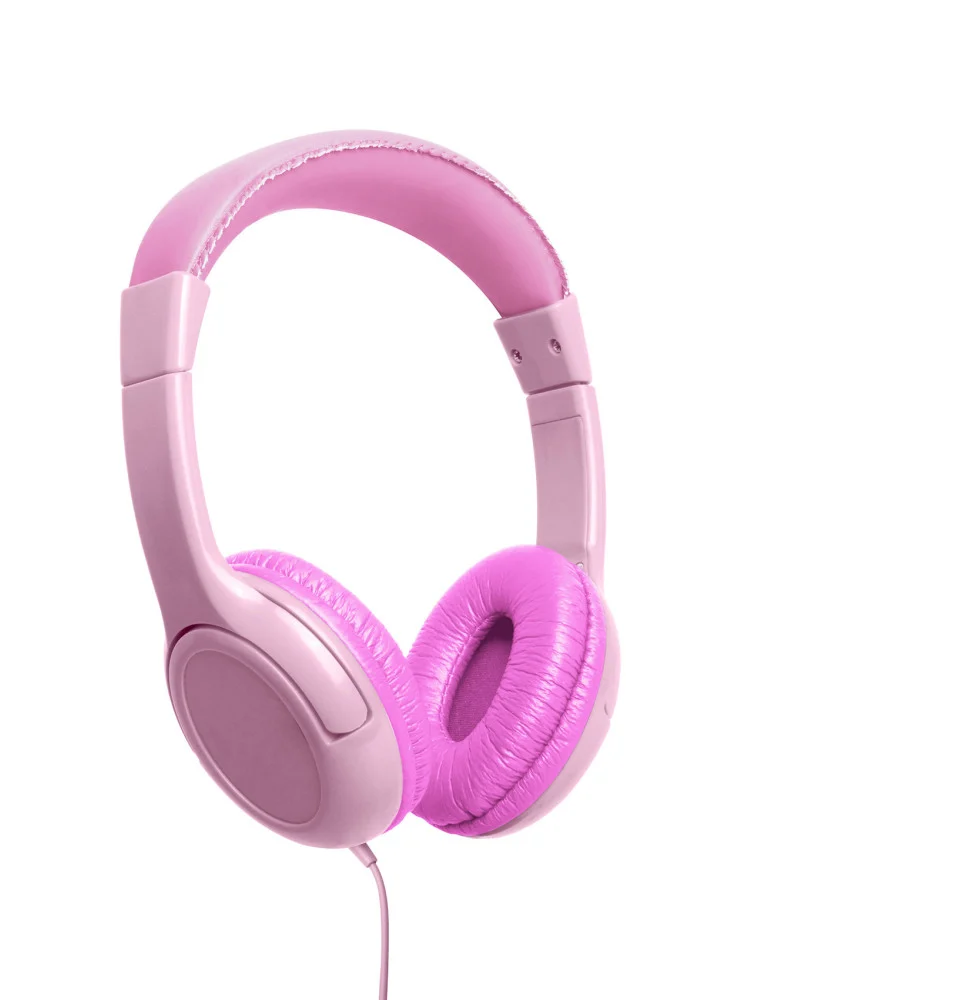 casque-filaire-celly-pour-enfants-avec-stickers-rose-kidsbeatpk.webp Casque CELLY pour enfants avec stickers - Rose - Jack 3,5 mm (KIDSBEATPK) – Image 1