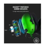 Casque gaming Razer Blackshark V2 X Vert - Jack 3.5 mm (RZ04-03240600-R3M1) – Image 4