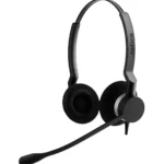Casque-micro stéréo Jabra BIZ 2300 QD Duo Anti-Bruit + Cordon intelligent universel Jabra GN1200CC - 2 mètres
