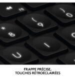 Clavier Bluetooth Multidispositif Logitech Craft - Français (AZERTY) (920-008497) – Image 7