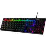 Clavier de jeu mécanique HyperX Alloy Origins PBT HX Rouge - AZERTY (639N3AA) – Image 2