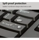 Clavier filaire Kensington ValuKeyboard USB - AZERTY (1500109FR) – Image 4