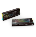 Clavier gaming rétroéclairé Energy Sistem ESG K4 Kompact RGB USB-C (AZERTY) – Image 4