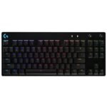 Clavier gaming rétroéclairé mécanique Logitech G PRO - Noir Français Azerty (920-009390)