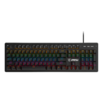 Clavier gaming rétroéclairé mécanique MSI FORGE GK300 BLUE - AZERTY