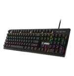Clavier gaming rétroéclairé mécanique MSI FORGE GK300 BLUE - AZERTY – Image 4