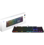 Clavier gaming rétroéclairé mécanique MSI STRIKE 600 SILENT - AZERTY – Image 5