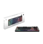 Clavier gaming rétroéclairé MSI FORGE GK110 - AZERTY (S11-04FR254-HH9) – Image 5