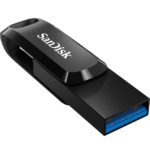 Clé double connectique USB Type-C™ SanDisk Ultra Dual Drive Go - 128 Go (SDDDC3-128G-G46)