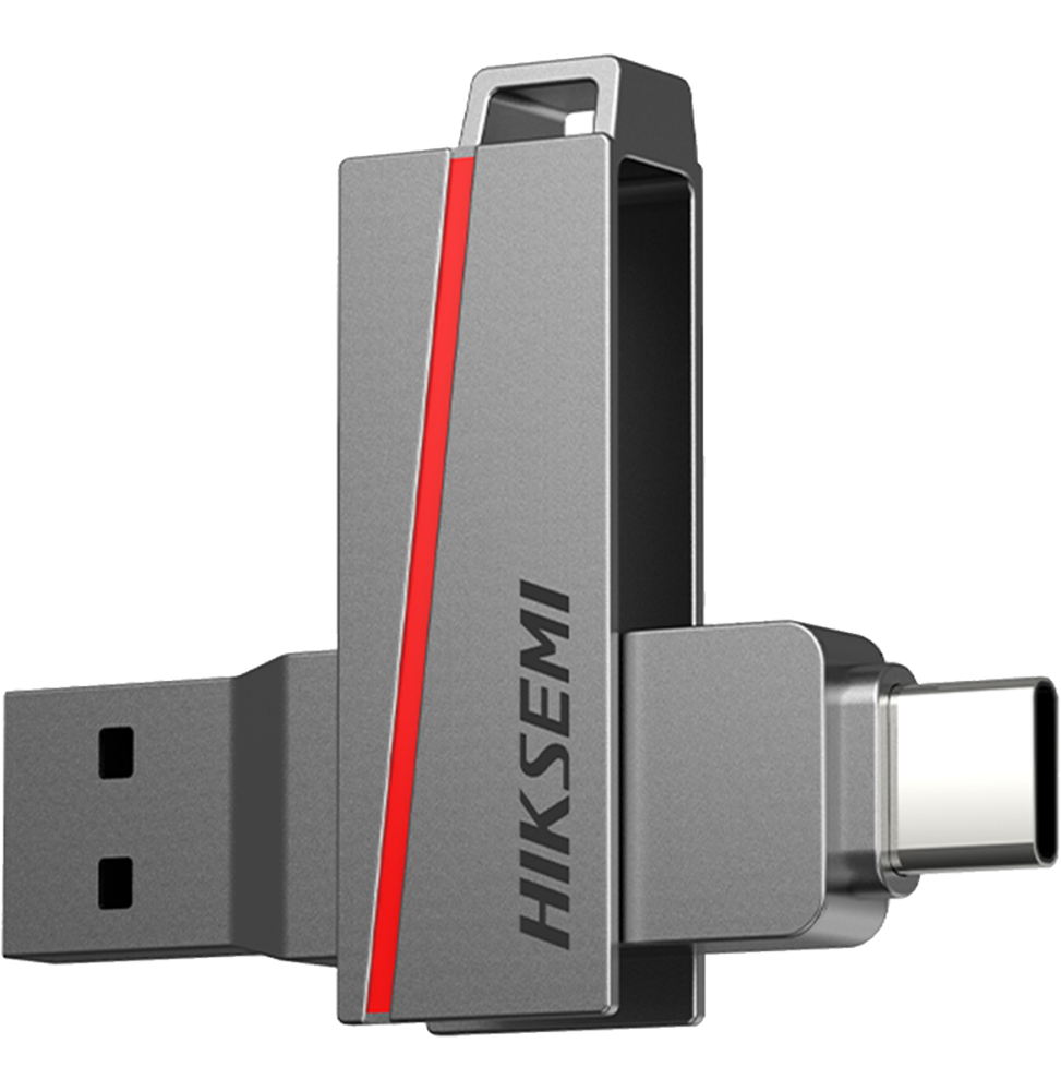 cle-usb-double-connectique-hiksemi-e307c-128go-usb-32-type-c-hsm-usb-e307c-128g-u.png Clé USB double connectique Hiksemi E307C 128Go USB 3.2 Type-C (HS-USB-E307C-128G-U) – Image 1