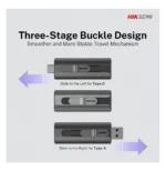 Clé USB double connectique Hiksemi S560 1 To USB-A / USB-C (HS-USB-S560-1TB-U3) – Image 4
