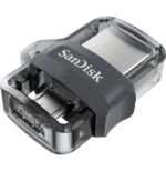 Clé USB SanDisk Ultra m3.0 double connectique micro-USB et USB 3.0 - 32 Go (SDDD3-032G-G46) – Image 3