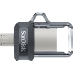 Clé USB SanDisk Ultra m3.0 double connectique micro-USB et USB 3.0 - 64 Go (SDDD3-064G-G46)