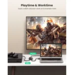 Commutateur HDMI Ugreen 1 entrée 2 sorties (50966) – Image 3