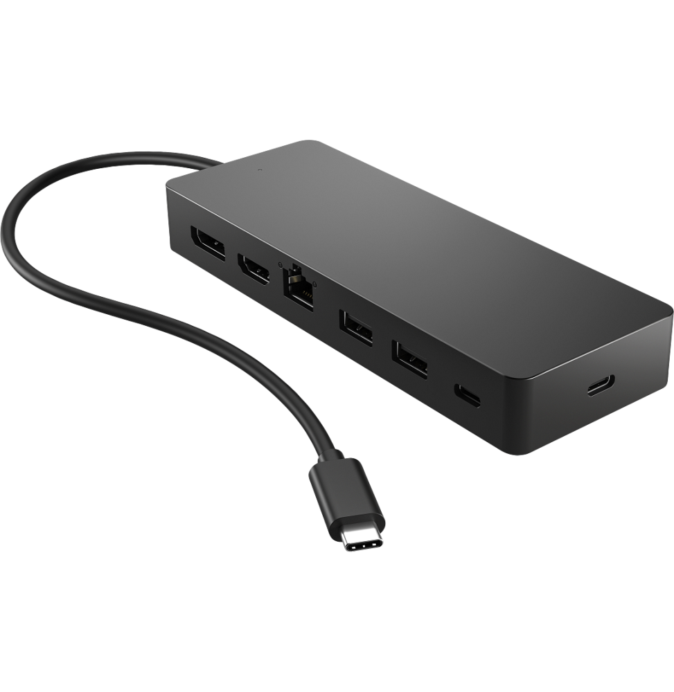 concentrateur-hp-multiport-usb-c-7-en-1-50h98aa.png Concentrateur HP multiport USB-C 7 en 1 (50H98AA) – Image 1
