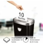 Déchiqueteuse Fellowes Powershred® 53C à Coupe Croisée (4653101) – Image 3
