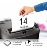 Destructeur Fellowes Powershred® 70S — Sécurité P-2 · 27 L · 14 feuilles/passage – Image 2