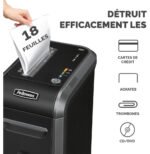 Destructeur Fellowes Powershred® 99Ci — Sécurité P-4 · 34 L · 18 feuilles/passage – Image 4