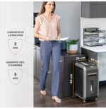 Destructeur Fellowes Powershred® 99Ci — Sécurité P-4 · 34 L · 18 feuilles/passage – Image 8