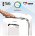 Destructeur Fellowes Powershred® LX201 — Sécurité P-5 · 22 L · 12 feuilles/passage – Image 5