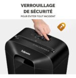 Destructeur Fellowes Powershred® LX70 — Sécurité P-4 · 18 L · 11 feuilles/passage – Image 5