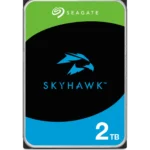 Disque dur interne 3.5" Seagate SkyHawk 2 To pour Surveillance (ST2000VX007)