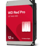 Disque dur interne 3.5" Western Digital Red Pro 12 To pour NAS (WD122KFBX)