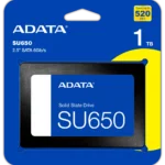 Disque Dur interne SSD ADATA SU650 SATA 2.5" 1 To (ASU650SS-1TT-R)