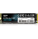 Disque dur interne SSD Silicon Power P34A60 NVMe™ M.2 PCIe Gen3x4 2280 - 256 Go (SP256GBP34A60M28)