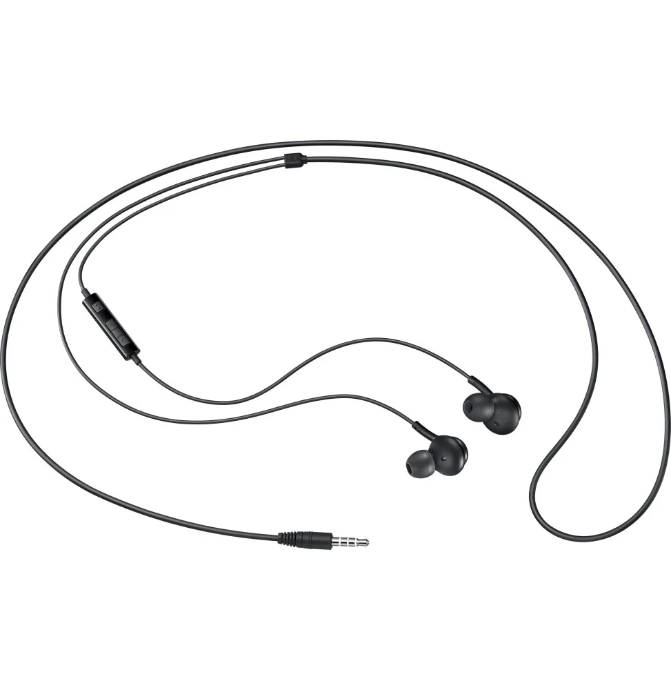 ecouteurs-filaire-samsung-earphones-noir-eo-ia500bbegww.webp Écouteurs Samsung earphones Noir - Jack 3,5 mm (EO-IA500BBEGWW) – Image 1
