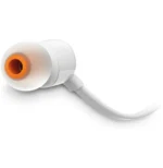 Écouteurs JBL Tune 110 Blanc avec Microphone – Image 2
