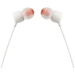 Écouteurs JBL Tune 110 Blanc avec Microphone