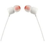 Écouteurs JBL Tune 110 Blanc avec Microphone