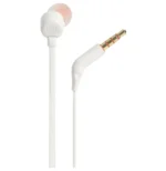 Écouteurs JBL Tune 110 Blanc avec Microphone – Image 6
