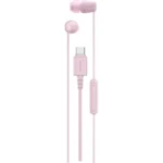 Écouteurs Sony IER-EX15C Intra-auriculaires USB-C avec Microphone - Rose (IER-EX15C/PZE)