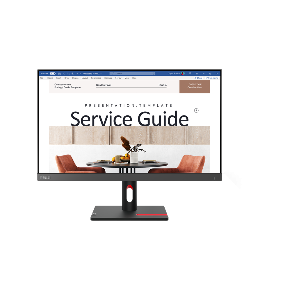 ecran-23-8-full-hd-lenovo-thinkvision-s24i-30-63dekat3eu.png Écran 23,8" Full HD Lenovo ThinkVision S24i-30 (63DEKAT3EU) – Image 1