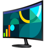 Écran 24" incurvé Full HD Samsung Essential S3 S36GD (LS24D360GAUXEN) – Image 2